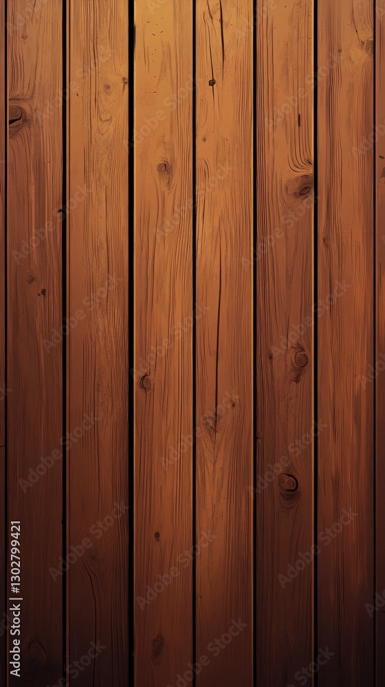 Fototapeta premium Captivating Brown Wood Panel Background for a Rustic and Natural Aesthetic