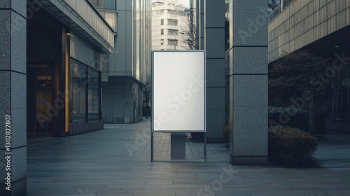 Wallpaper Mural Empty Advertising Billboard in Modern Urban Setting during Daylight Torontodigital.ca