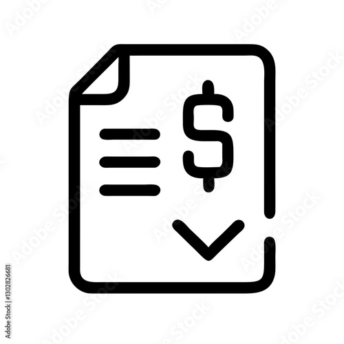 Vector representation of a markdown price tag symbolizing discounts and sales, useful for promoting retail offers or pricing strategies