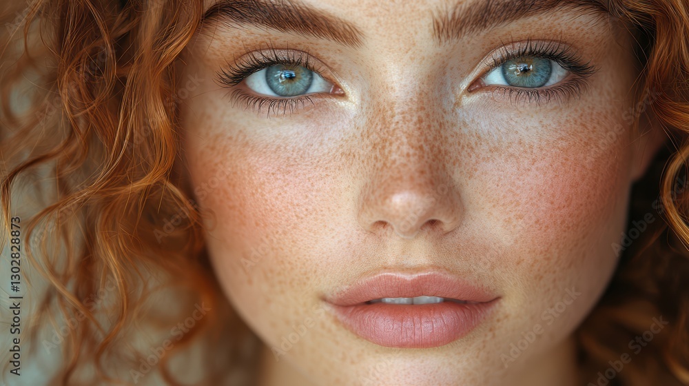 Fototapeta premium Natural Beauty Makeup Techniques for Stunning Looks