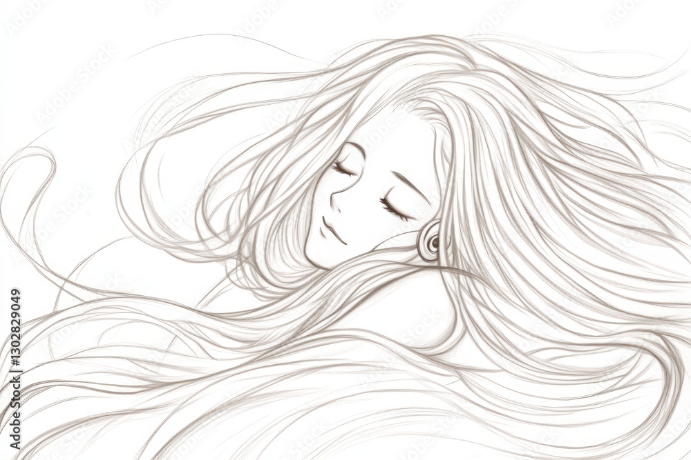 Discover a captivating minimalist pencil sketch of an anime girl in this striking image, perfect for art enthusiasts and anime fans alike. Discover a captivating minimalist pencil sketch of an anime girl in this striking image, perfect for art enthusiasts and anime fans alike.