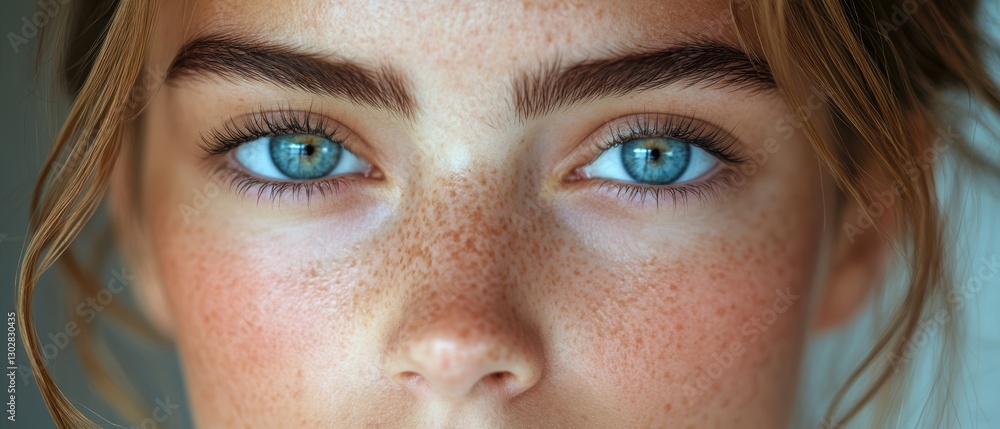 Fototapeta premium Overcoming Acne: A Personal Story Through Struggles