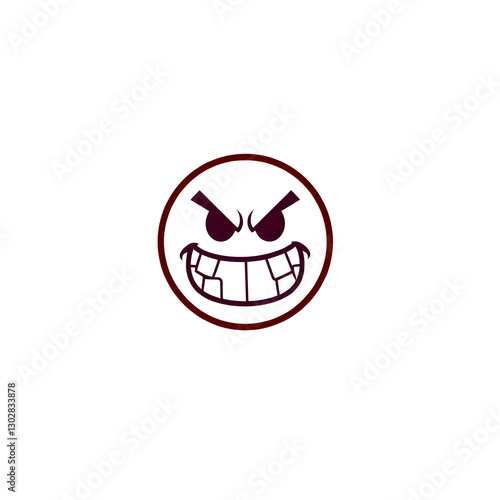 angry emoji design 