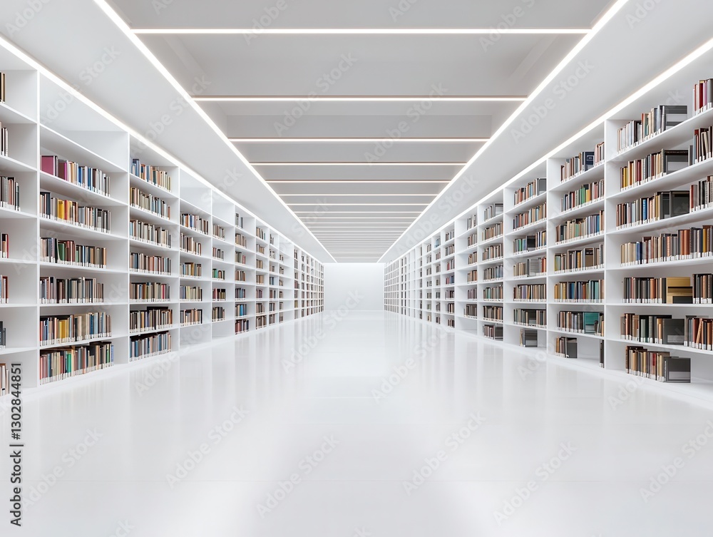 Fototapeta premium Public library renovation financed by cultural revenue bonds, Municipal Bonds Revenue Bonds, educational infrastructure