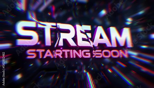 stream starting soon overlays animation for twtich streamers and gamers