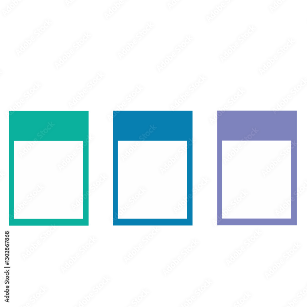 Minimal Infographic Template With Three Steps Minimal Infographic Template With Three Steps