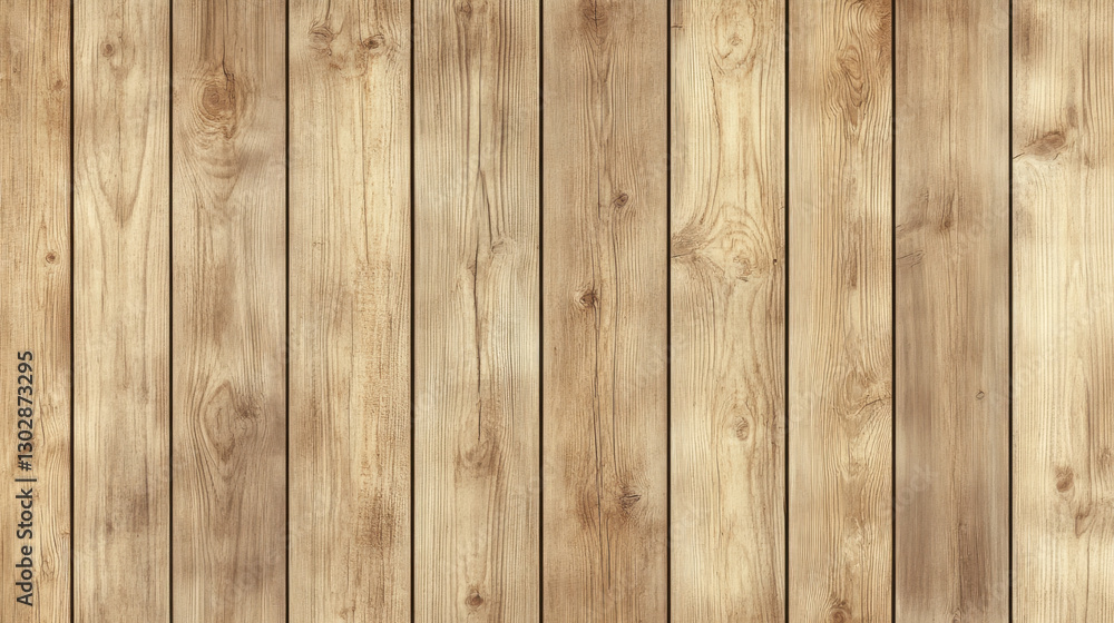 Fototapeta premium seamless wooden floor pattern with natural grain and texture, perfect for interior design projects. light brown planks create warm and inviting atmosphere, ideal for various styles