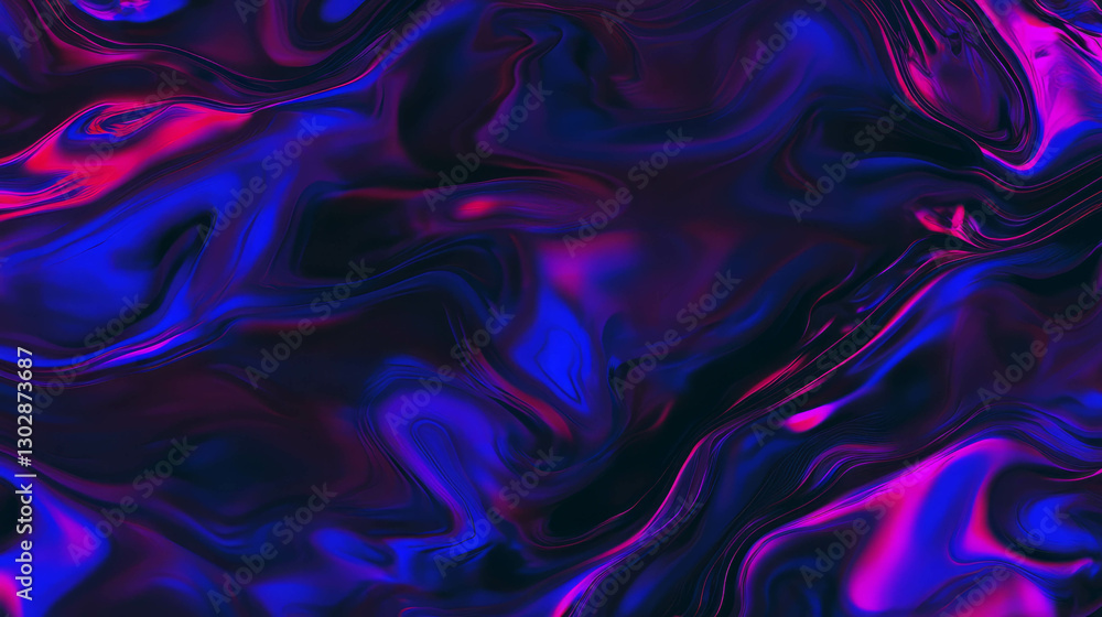 Fototapeta premium Abstract dark swirling background with vivid colors for creative design
