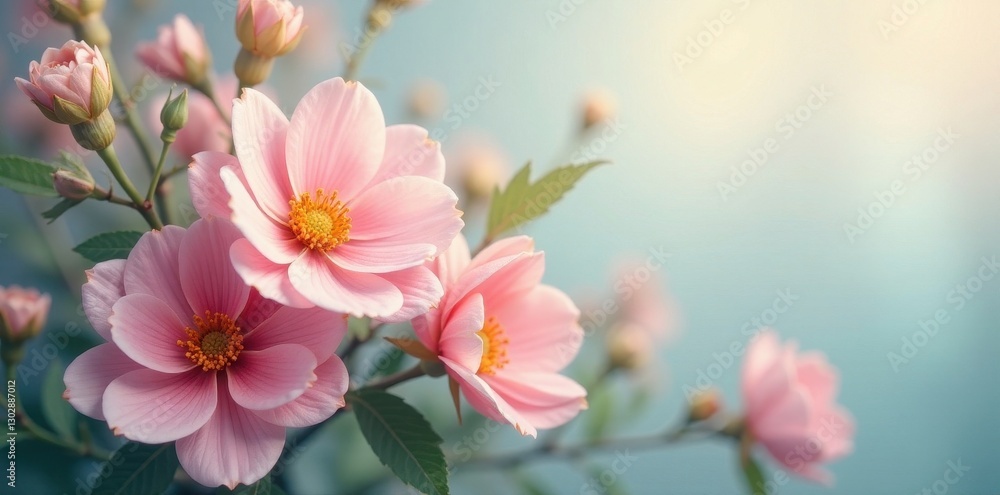 Elegant flower arrangement, pastel hues, soft focus , floral design, studio Elegant flower arrangement, pastel hues, soft focus , floral design, studio