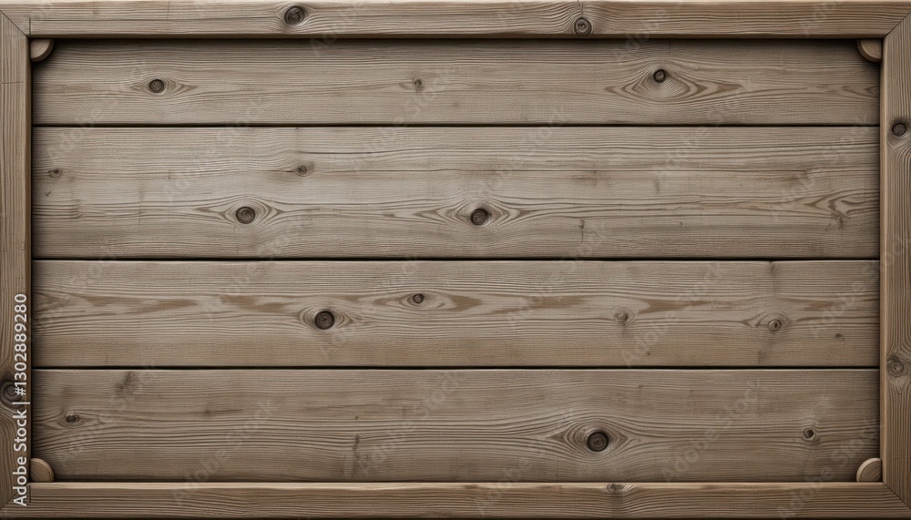 Fototapeta premium Rustic Wooden Texture: Brown Wooden Planks Background