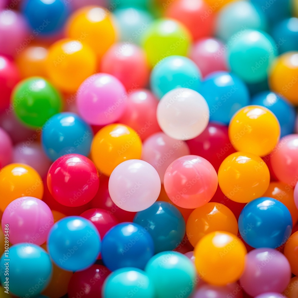 Obraz premium colored balls background