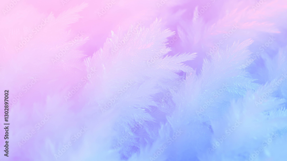Fototapeta premium Abstract winter wonderland with frozen ice textures for seasonal designs