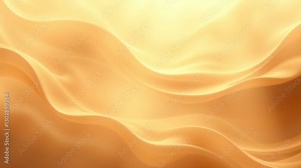 Abstract background with soft, flowing golden waves, creating a smooth, ethereal atmosphere with luminous textures that evoke serenity and elegance. Abstract background with soft, flowing golden waves, creating a smooth, ethereal atmosphere with luminous textures that evoke serenity and elegance.