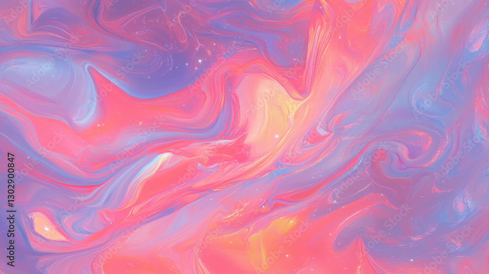 Mystical swirling galaxy patterns with vibrant abstract background for creative design Mystical swirling galaxy patterns with vibrant abstract background for creative design
