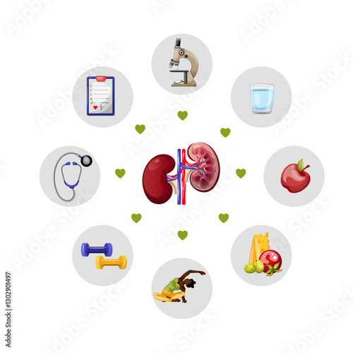 Рositive factors on the kidneys