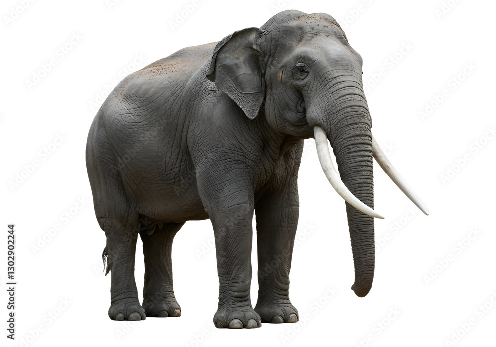 Obraz premium elephant isolated on white