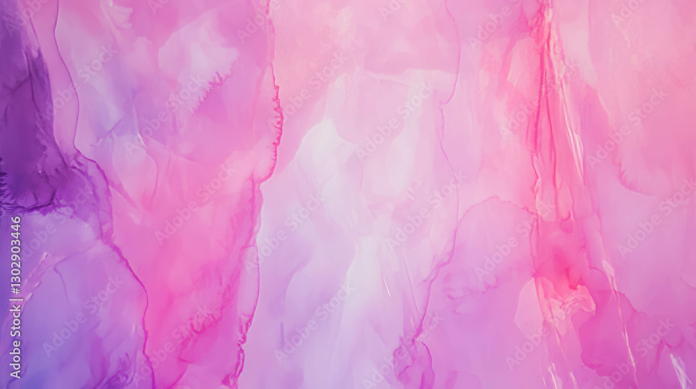 Fototapeta premium Enchanting abstract background with soft watercolor stains for creative design