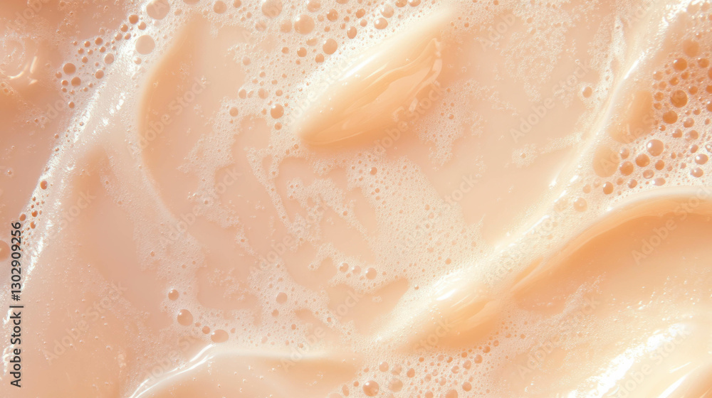Fototapeta premium Elegant and clean cream soda texture for background design or branding