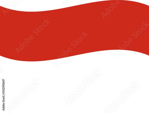 indonesia waving flag illustrator of national  icon