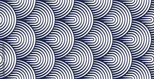 Dragon skin seamless pattern, vector abstract background of reptile or fish scales, also look like roof tiling or architecture element.