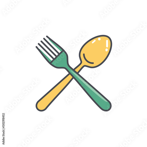 vector illustration of kitchen utensils