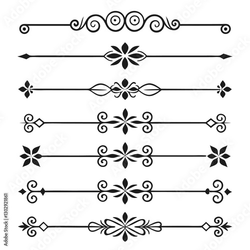 Royal Decorative Borders and Classic Line Dividers