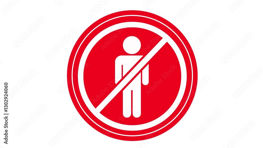 No entry warning sign animated icon packs No entry warning sign animated icon packs