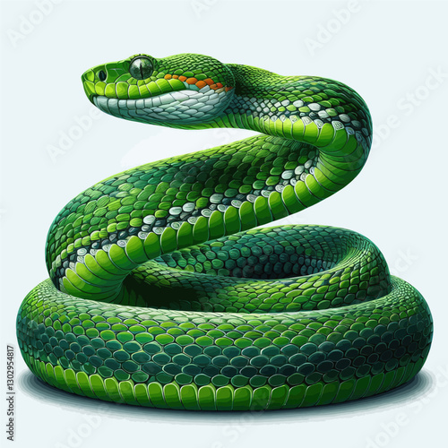 Green snake (1)