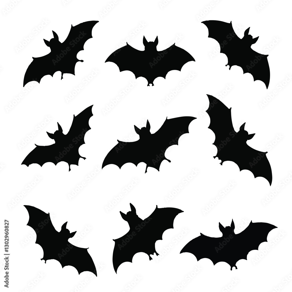 halloween bat vector with white background halloween bat vector with white background