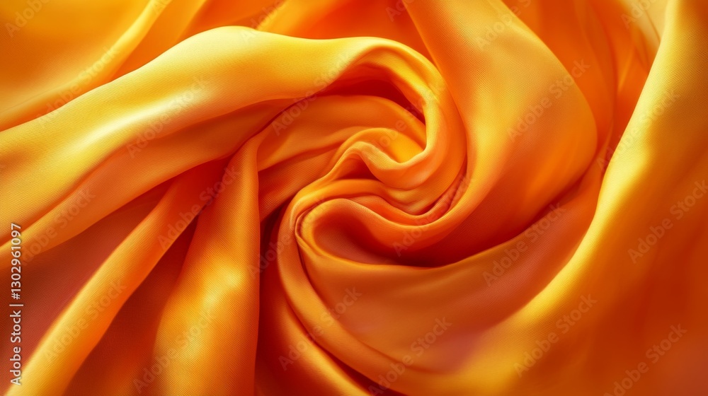 Close-up of realistic fabric with swirls and folds, soft texture, natural lighting, elegant and detailed background Close-up of realistic fabric with swirls and folds, soft texture, natural lighting, elegant and detailed background
