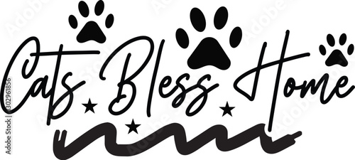 Cats Bless Home