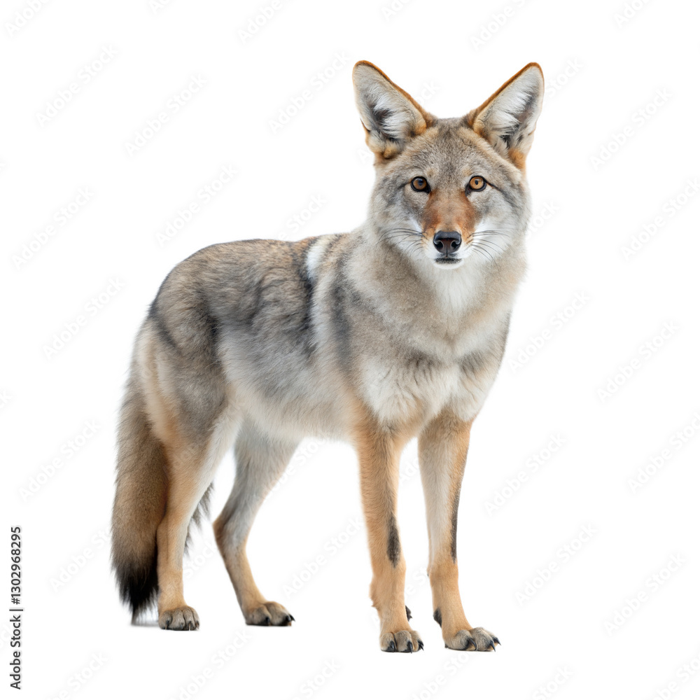Naklejka premium Coyote AI Generated Image