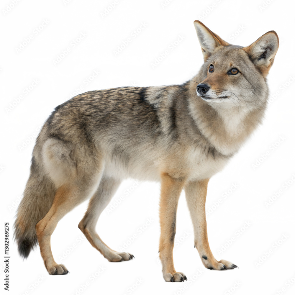 Fototapeta premium Coyote AI Generated Image