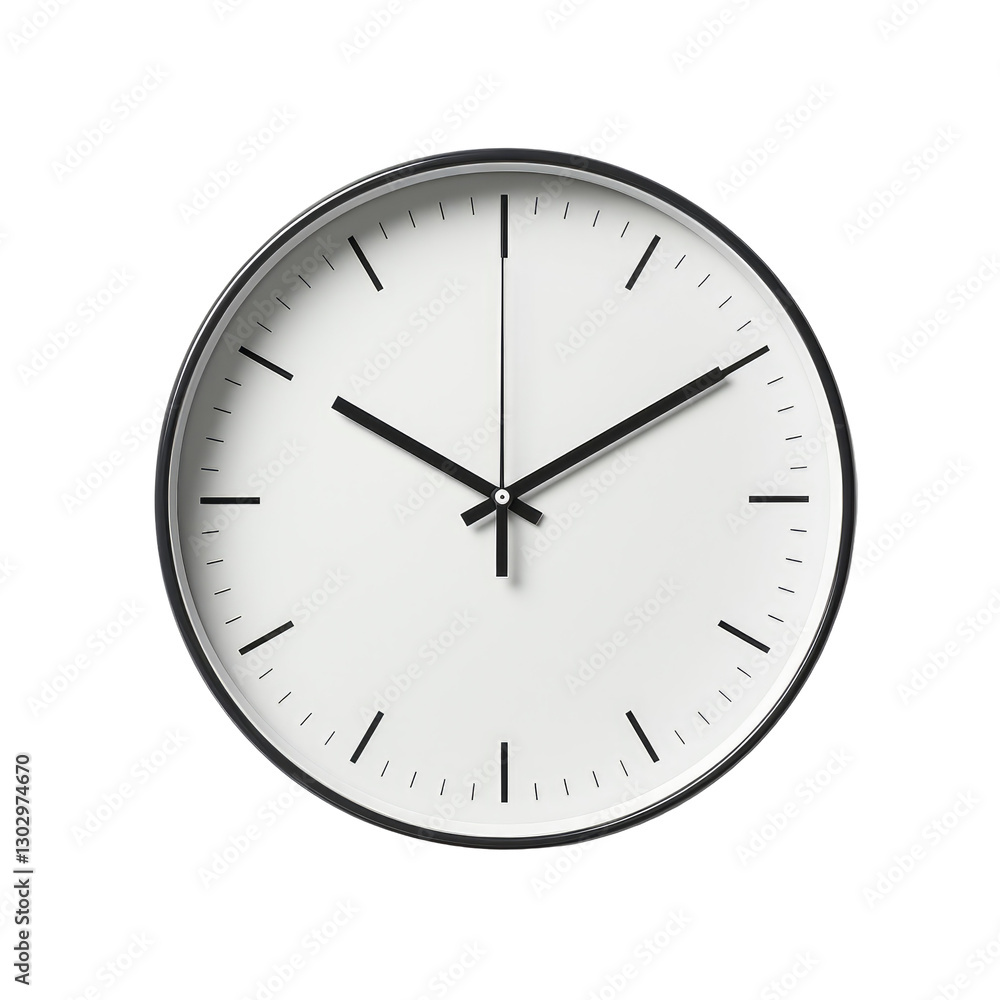 wall clock on transparent background wall clock on transparent background