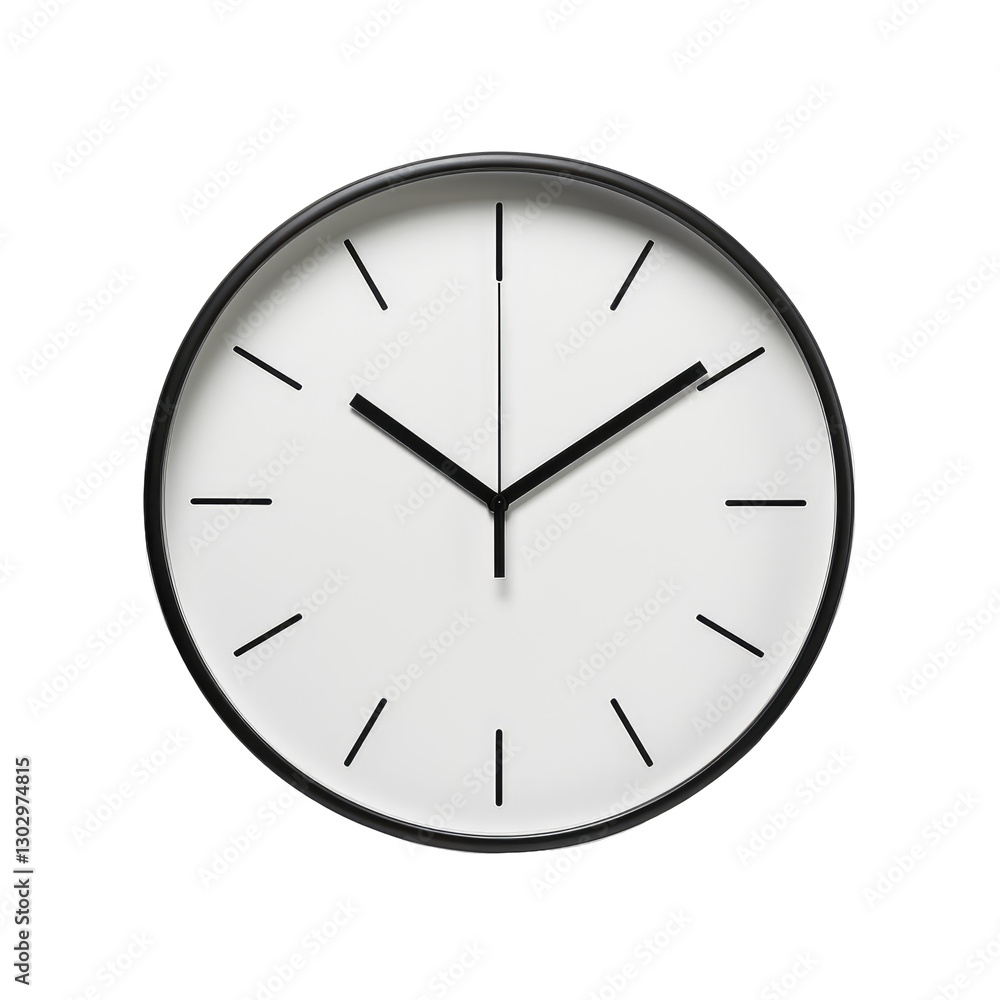 wall clock on transparent background wall clock on transparent background