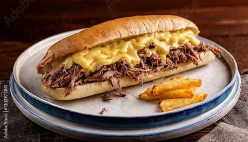 Wallpaper Mural A cheesesteak k, Philly cheesesteak, cheesesteak sandwich, cheese steak, or steak and cheese, beef Torontodigital.ca