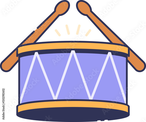 Drum Icon Illustrations