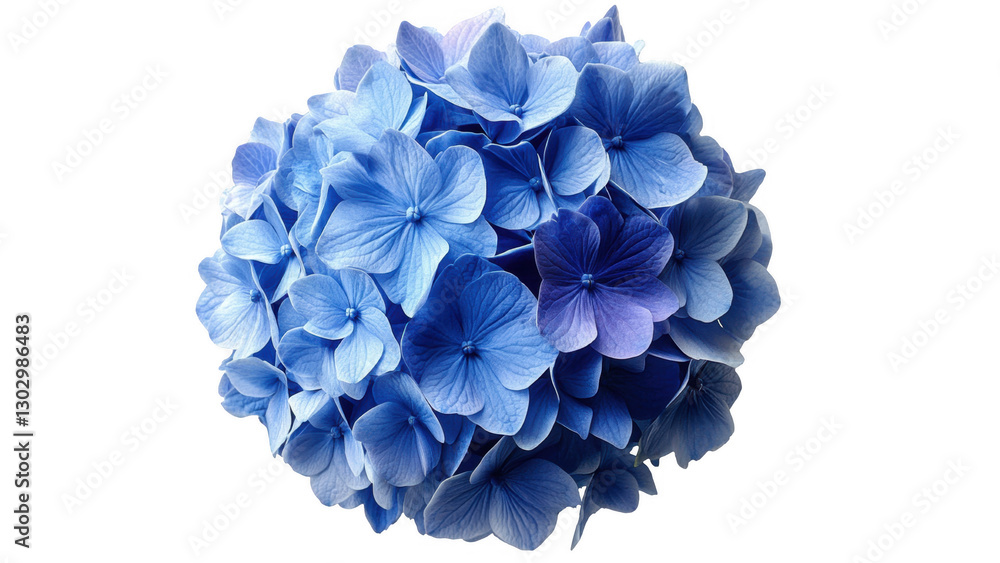 Obraz premium Blue Hydrangea Bloom