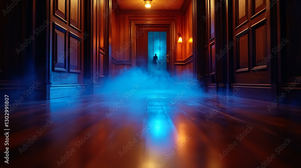 Fototapeta premium Haunted Mansion Hallway