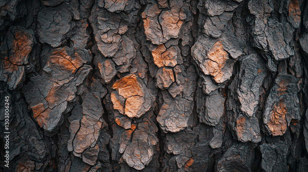 Dark Textured Tree Bark Background Image Dark Textured Tree Bark Background Image
