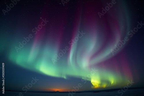 aurora in sky