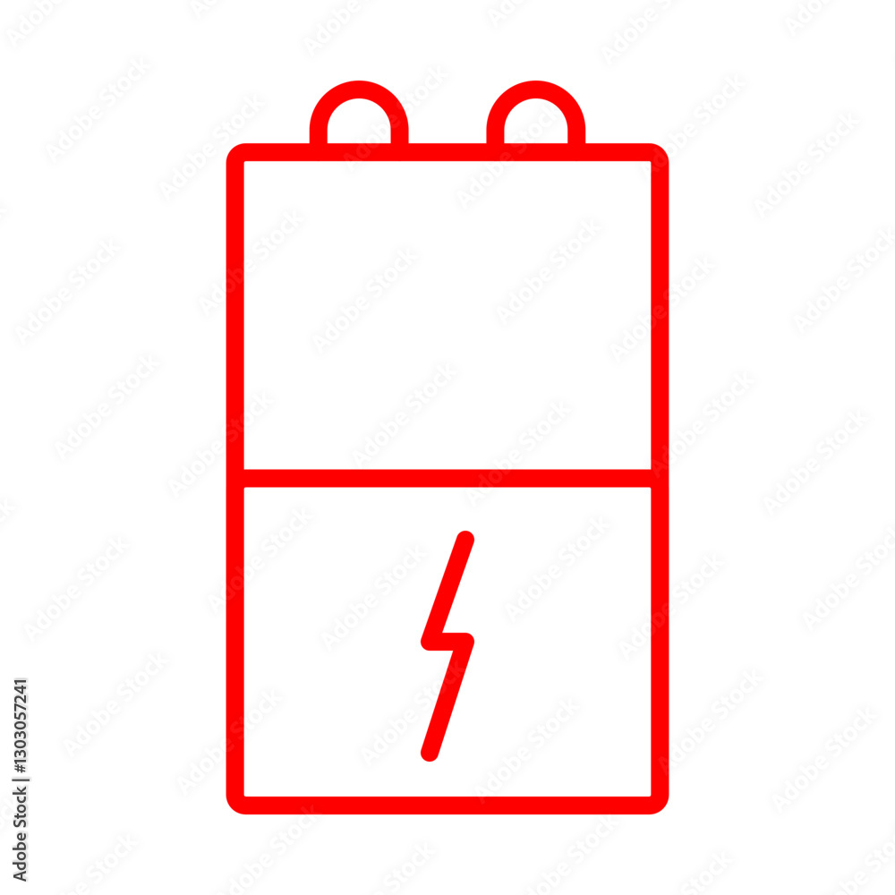BatteryHalf icon Design BatteryHalf icon Design