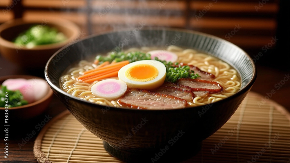 Delicious Ramen Bowl: Authentic Japanese Noodle Soup Recipe Delicious Ramen Bowl: Authentic Japanese Noodle Soup Recipe