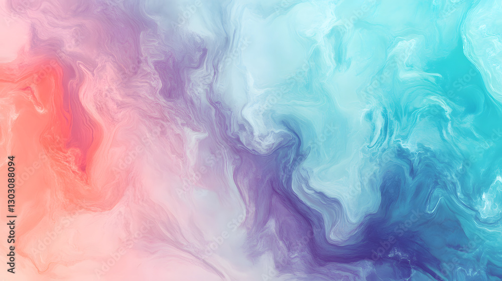 Abstract design with colorful, soft gradients of turquoise, coral, and lavender
Abstract design with colorful, soft gradients of turquoise, coral, and lavender