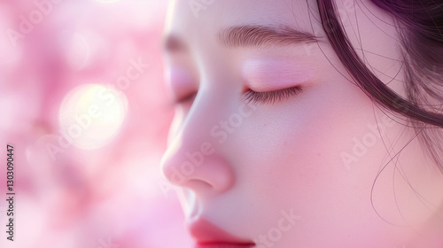 Photorealistic Japanese Beauty with Clear Skin - 透明感のある日本人美女のフォトリアル画像