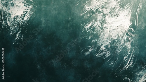 Wallpaper Mural Abstract Teal and White Texture: A Grunge Art Background Torontodigital.ca