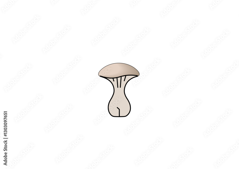 Cartoon mushrooms. Vector illustration, print for background, print on fabric, paper, wallpaper, packaging. Cartoon mushrooms. Vector illustration, print for background, print on fabric, paper, wallpaper, packaging.