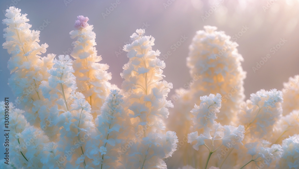 Soft white flowers in dreamy lighting, creating a romantic and delicate atmosphere. Perfect for backgrounds, floral designs, and elegant nature compositions Soft white flowers in dreamy lighting, creating a romantic and delicate atmosphere. Perfect for backgrounds, floral designs, and elegant nature compositions