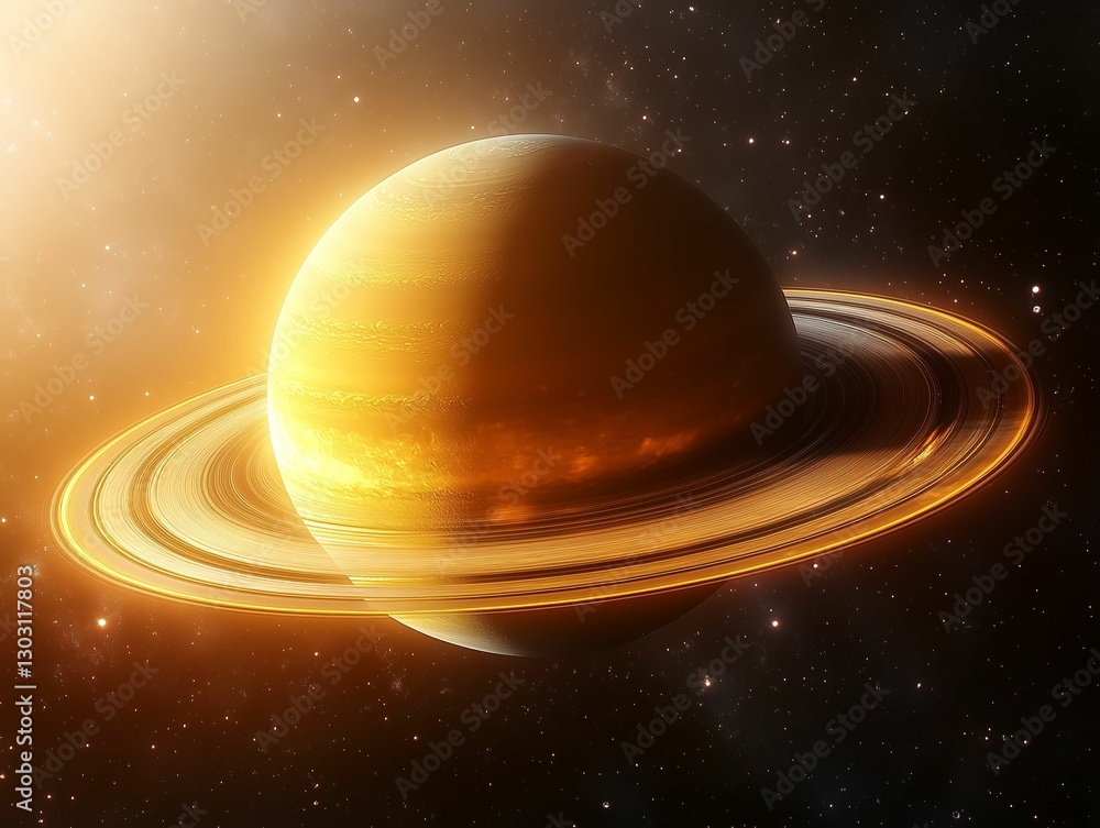 A Stunning View of the Gas Giant A Stunning View of the Gas Giant