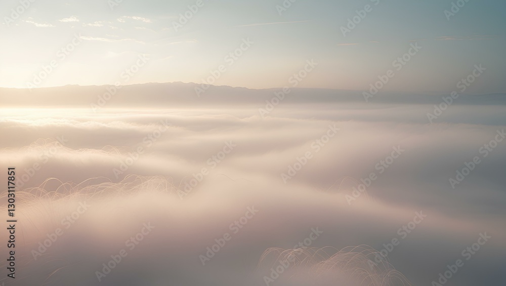 Fototapeta premium Tranquil Morning Mist